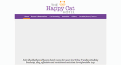 Desktop Screenshot of happycathotel.com